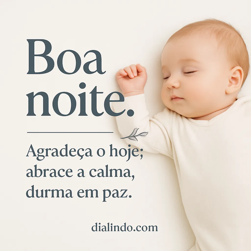 Gratidão, Calma, Paz Noturna