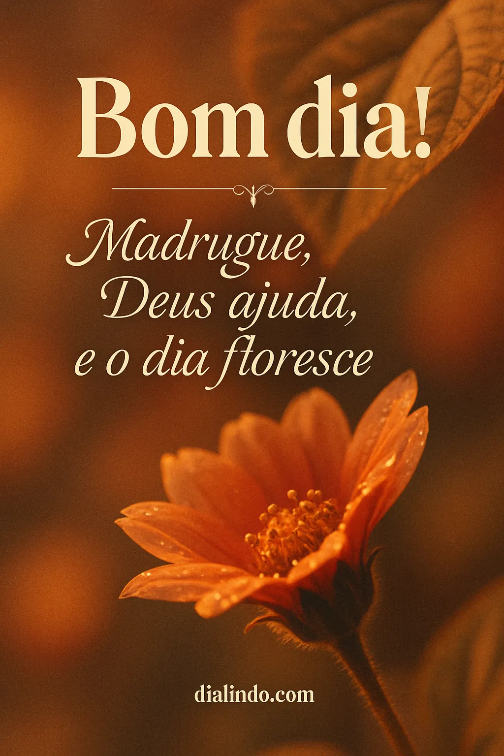 Madruga: Florescer com Deus