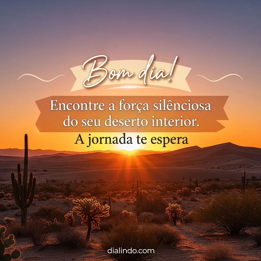 Deserto Silencioso: Sua Jornada