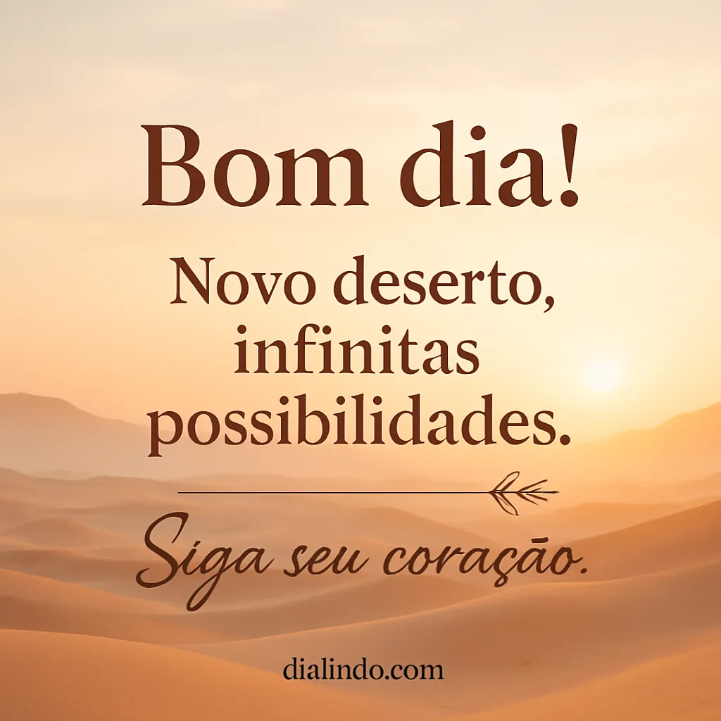 Deserto Infinito: Novo Coração