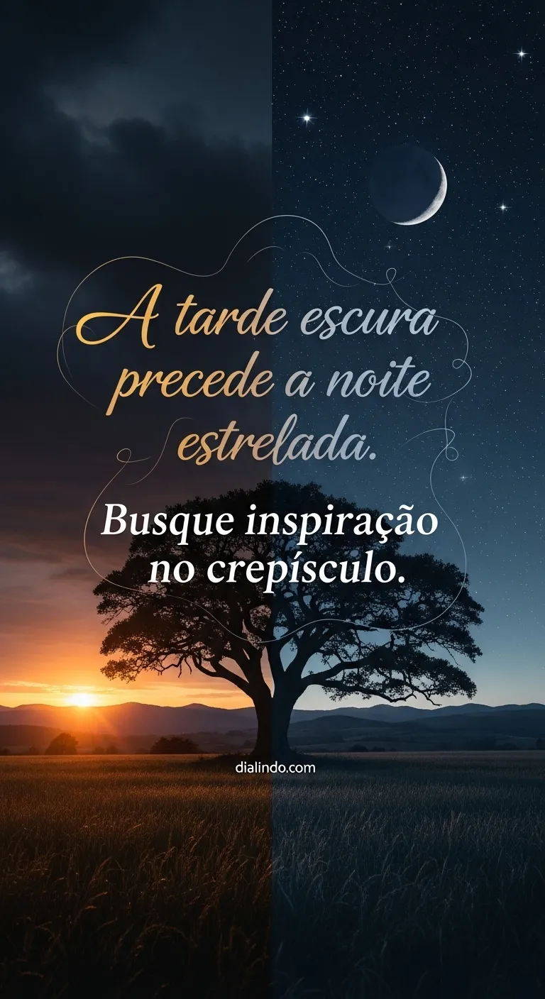 Crepúsculo Inspira Estrelas