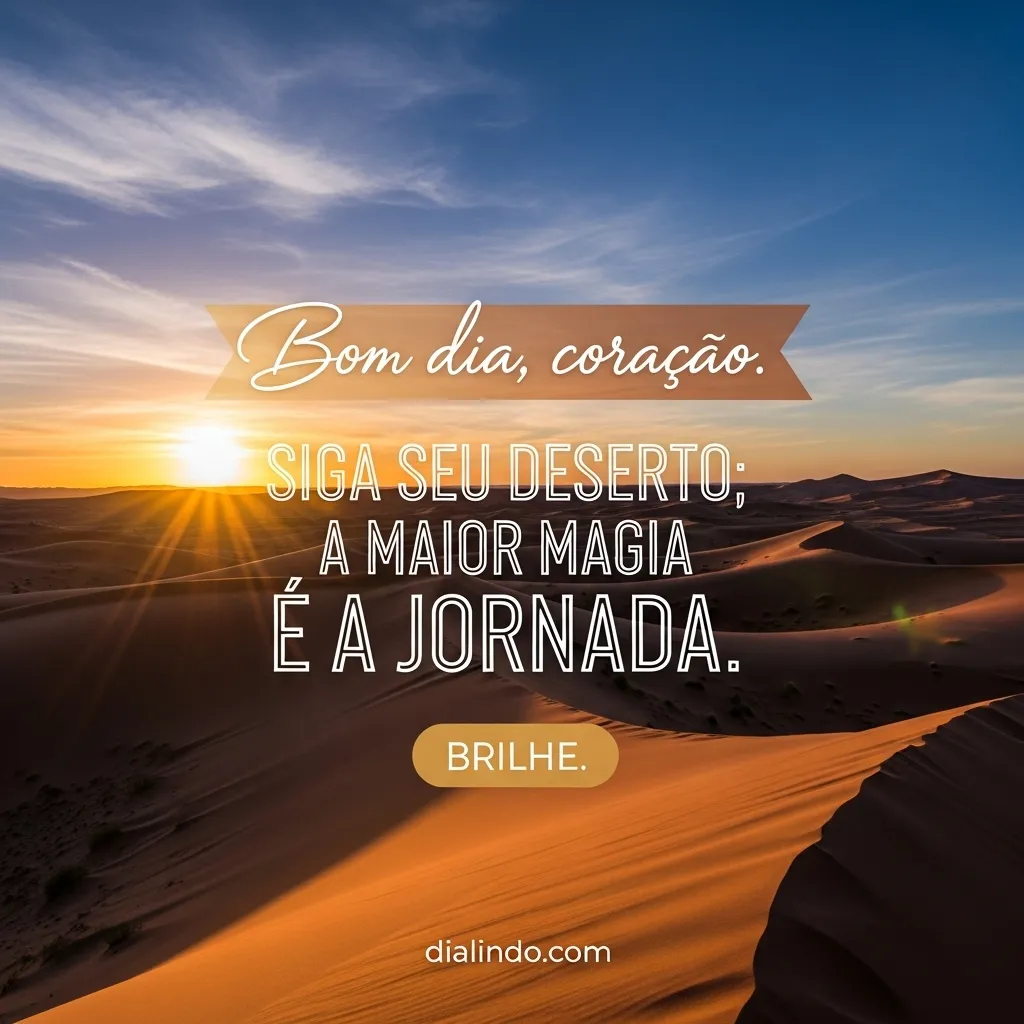 Deserto Mágico: Sua Jornada Brilha