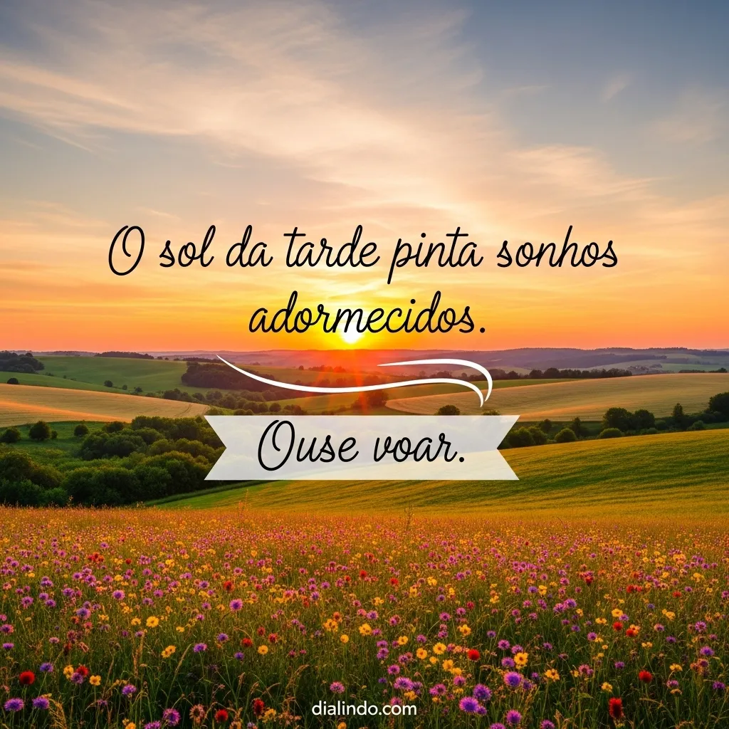 Sonhos Alados ao Pôr do Sol