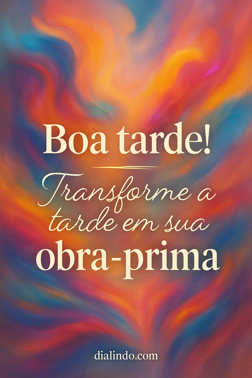 Sua Tarde, Obra-Prima