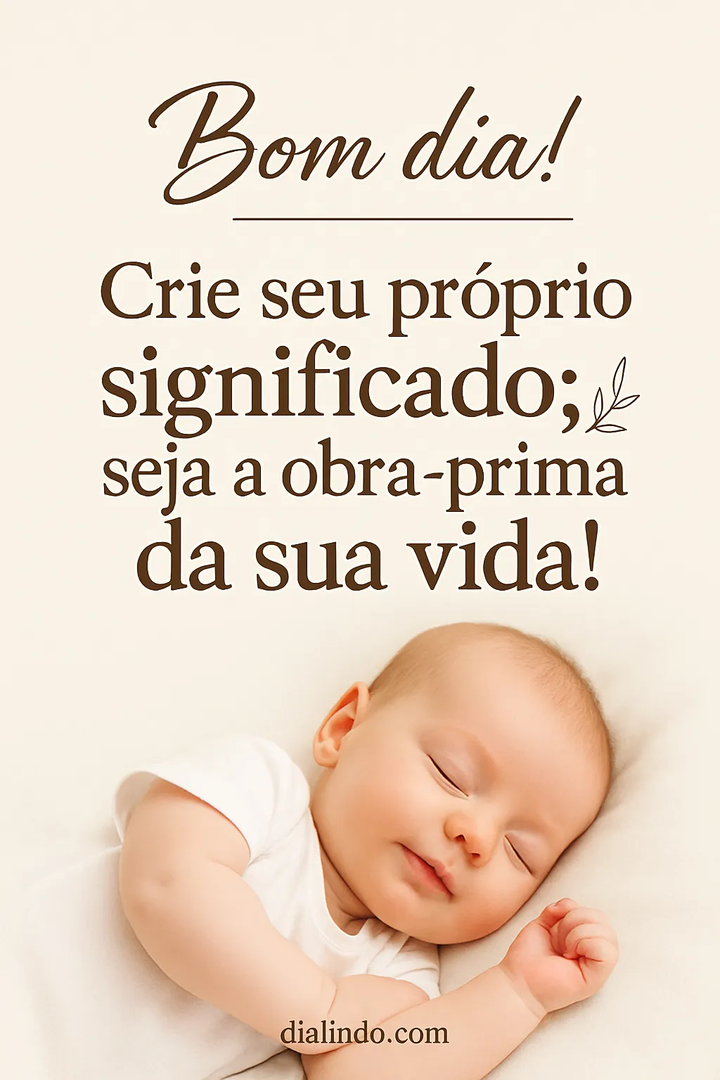 Sua Obra-Prima Diária