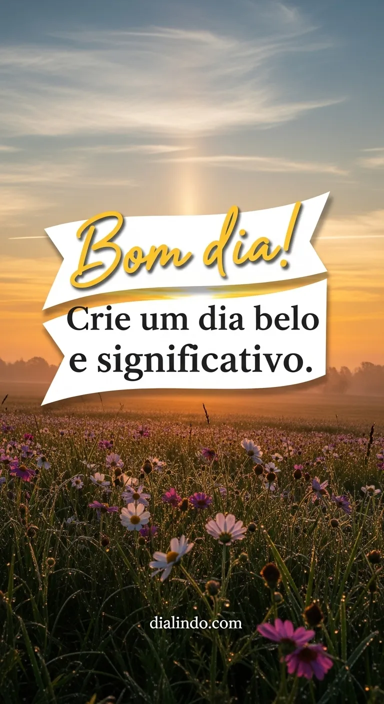 Dia Significativo, Bela Criação