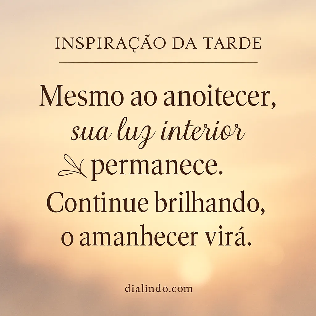 Luz Intacta, Alvorada Próxima