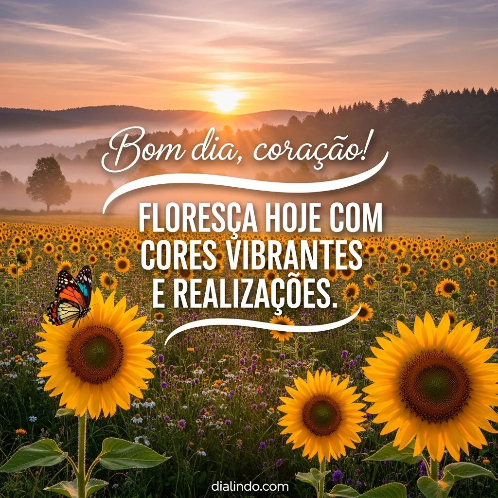 Floresça Vibrantemente Hoje