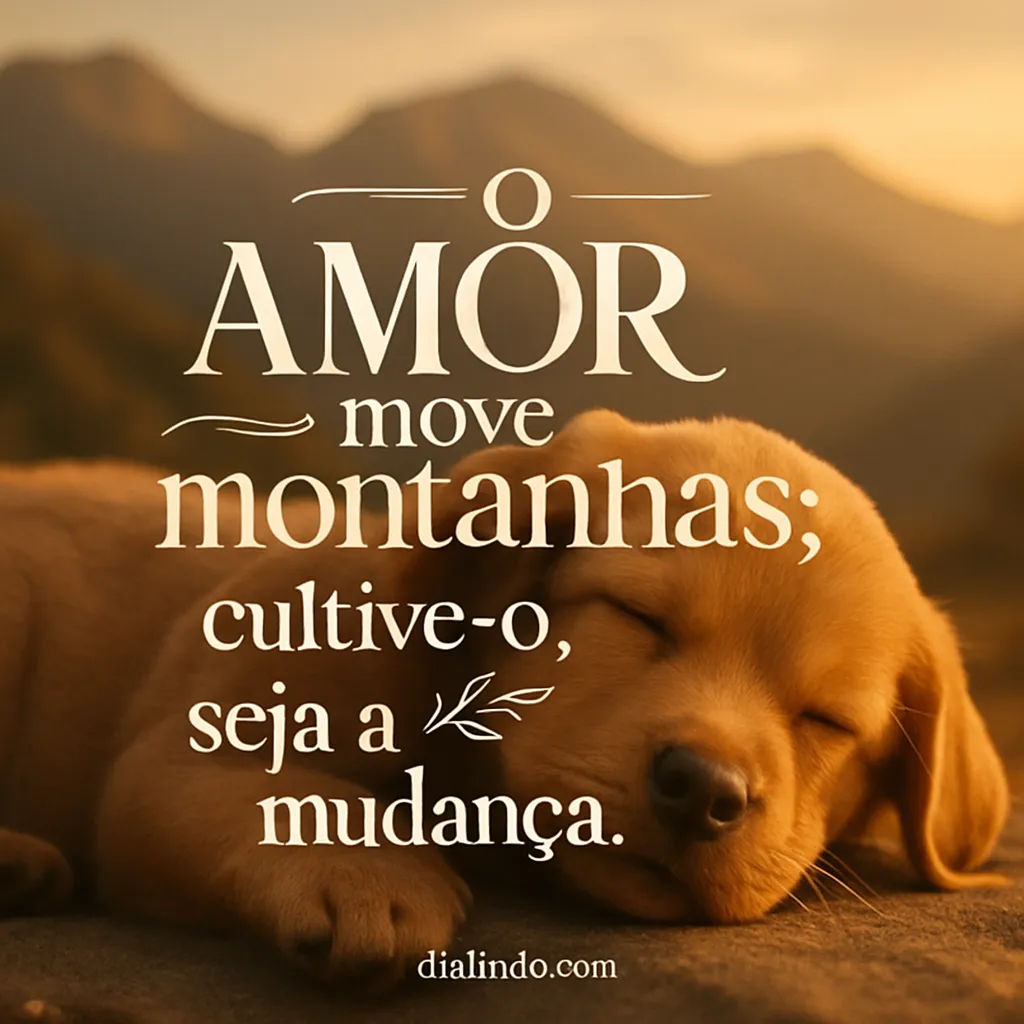 Amor: A Força Criadora