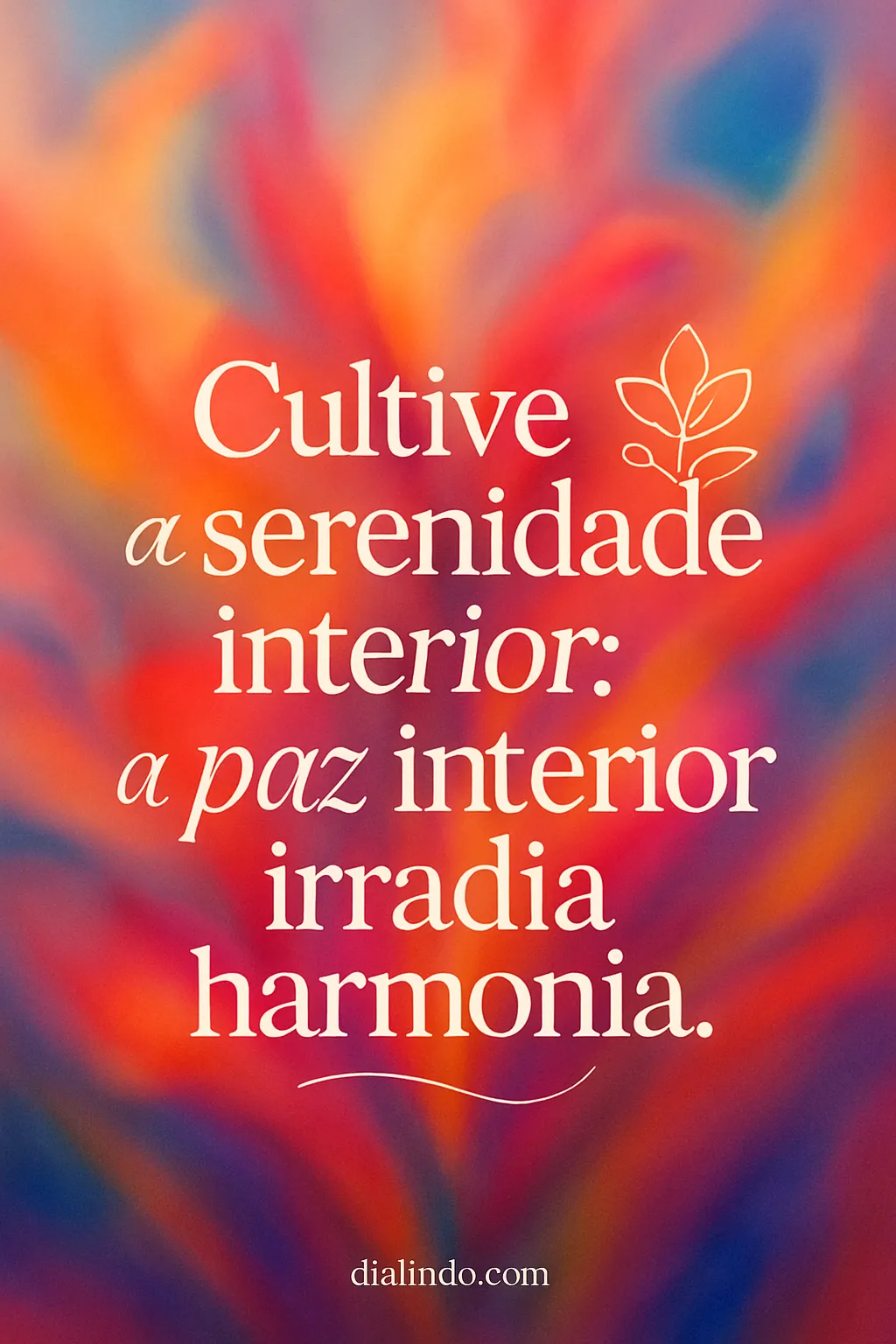 Serenidade: Harmonia Radiante