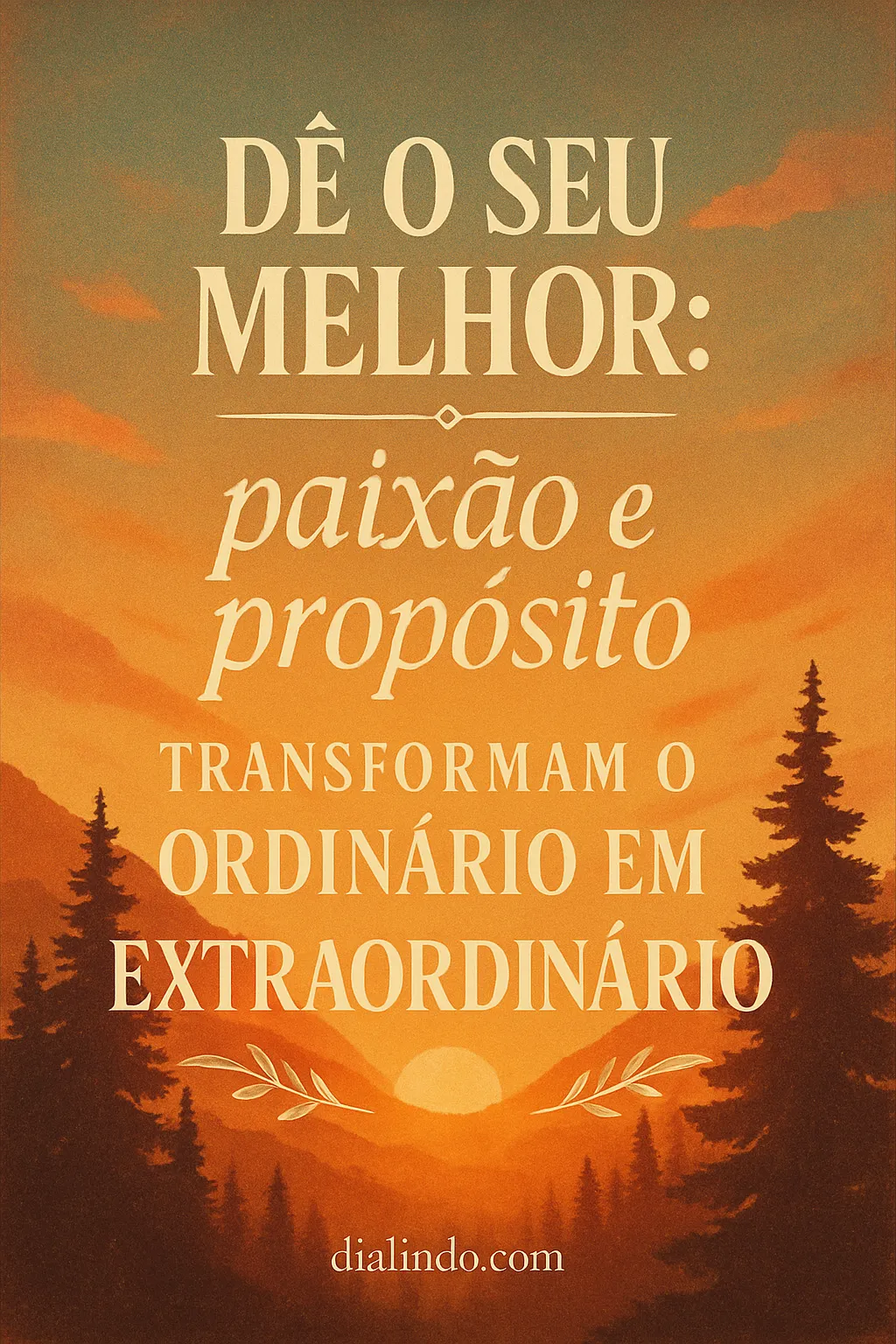 Transforme o Ordinário