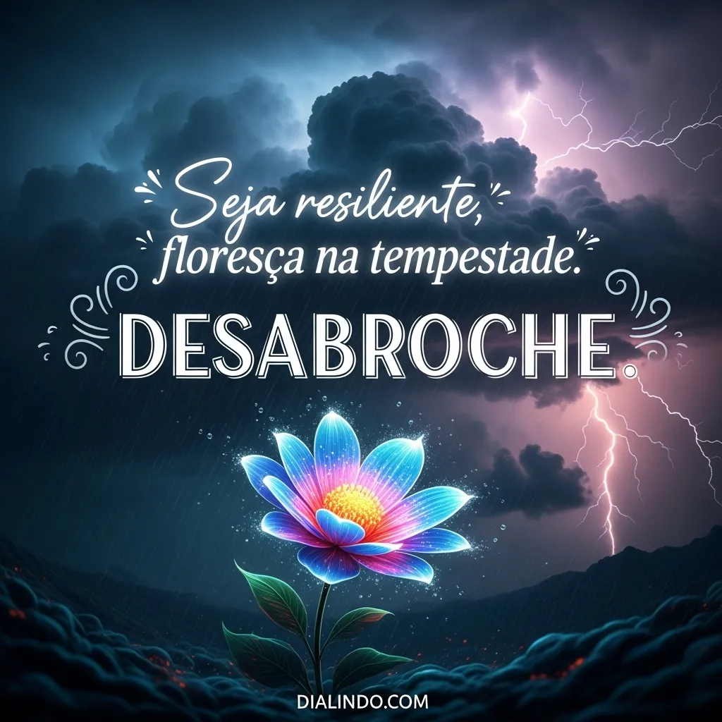 Resiliência em Flor