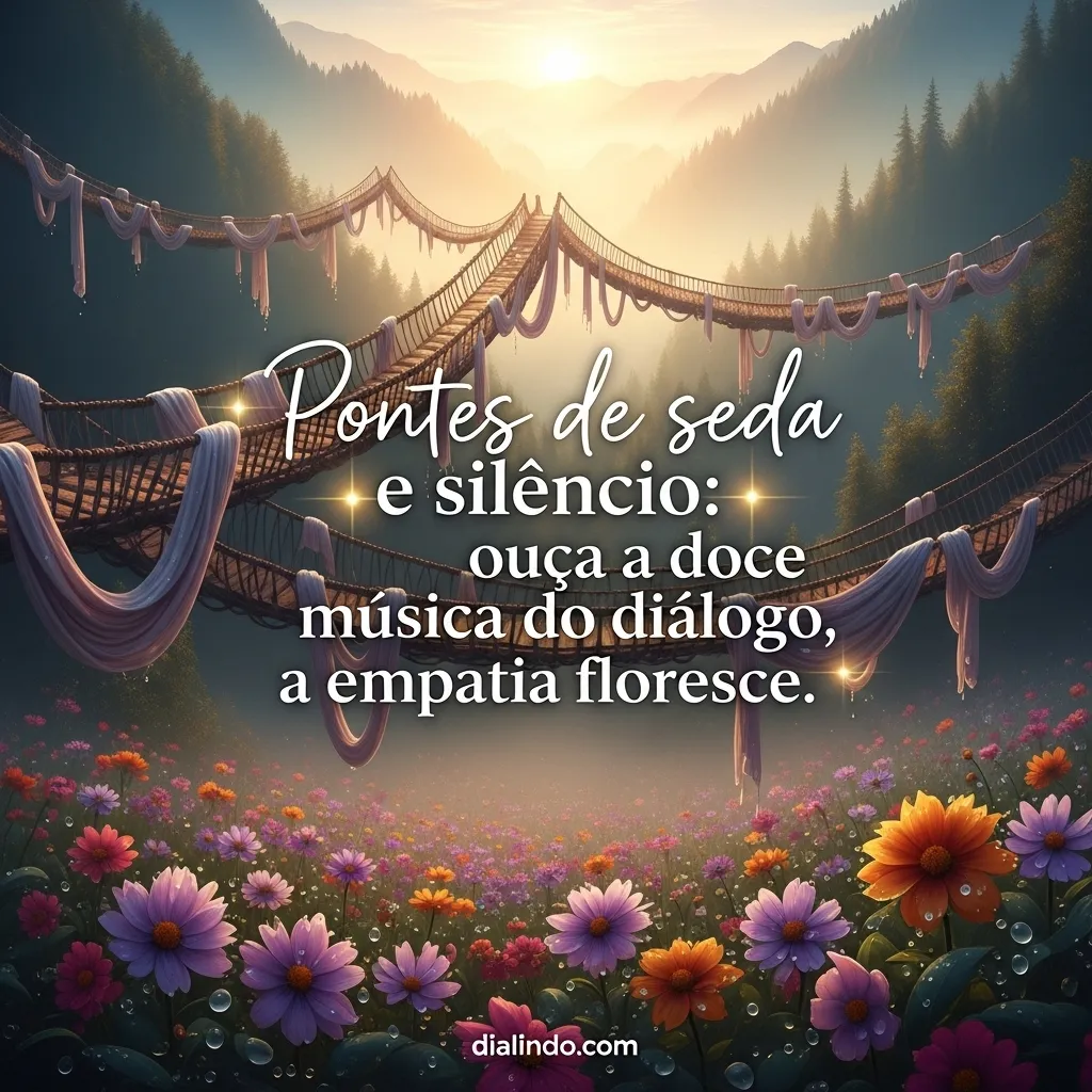 Seda Silenciosa: Empatia em Flor