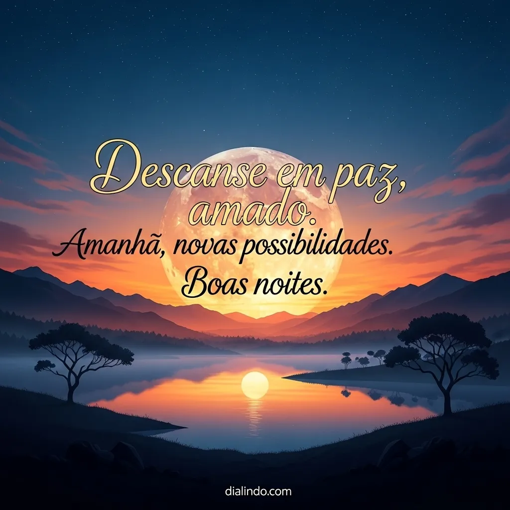 Descanso e Amanhecer Novo