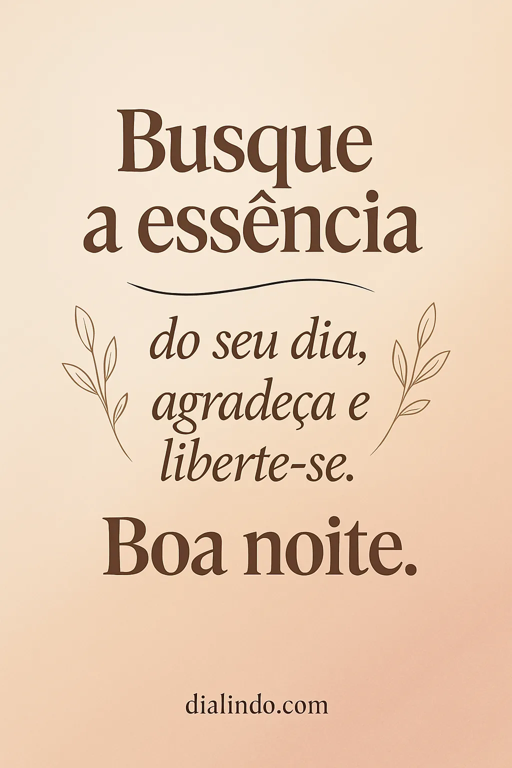 Gratidão Essencial Noturna