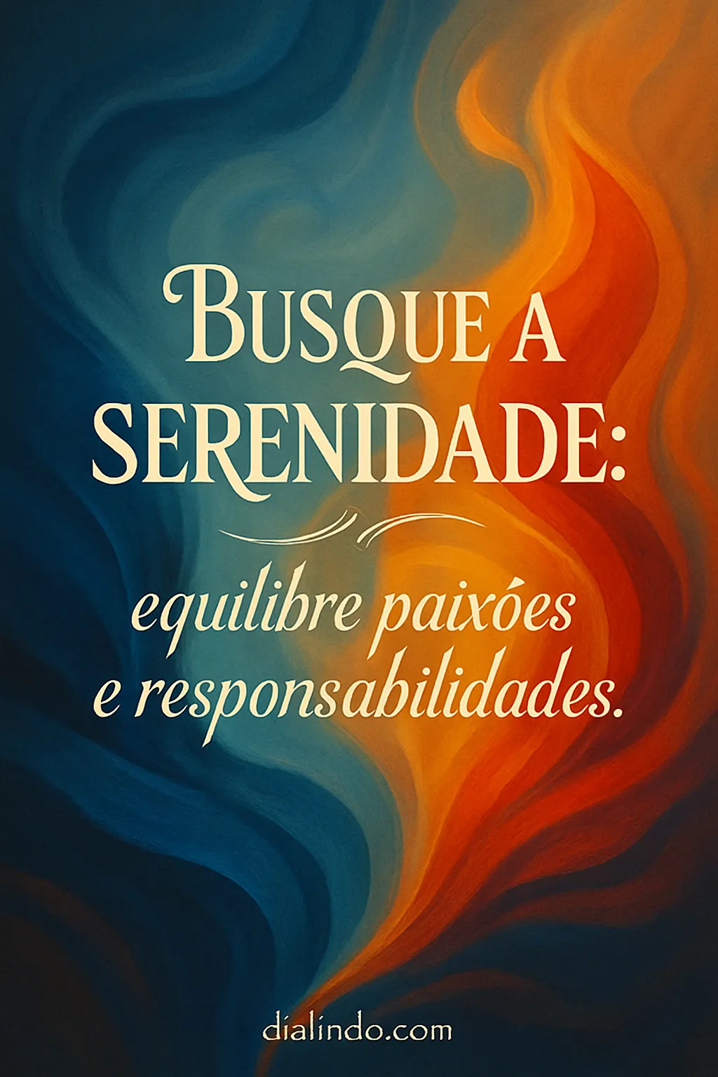 Equilíbrio: Paixão e Paz