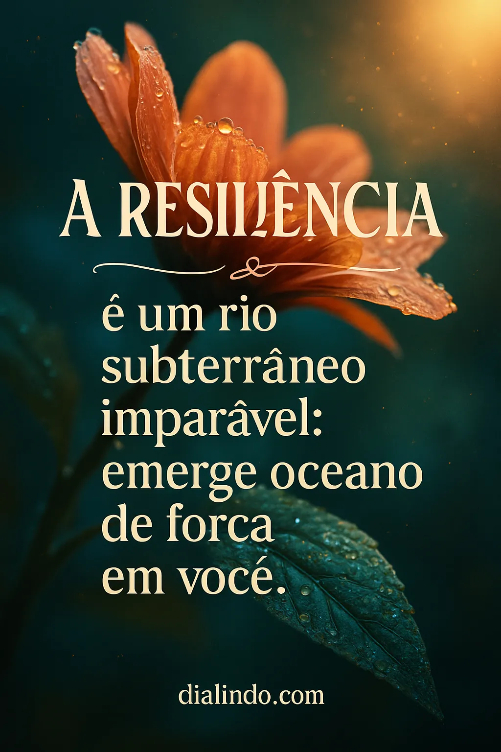 Resiliência: Oceano Interior