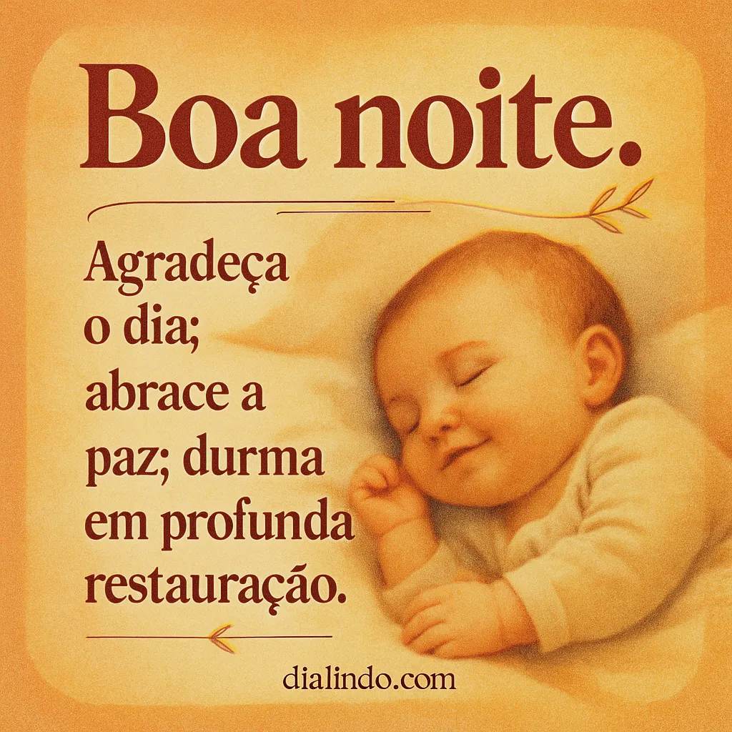 Gratidão, Paz, Restauração