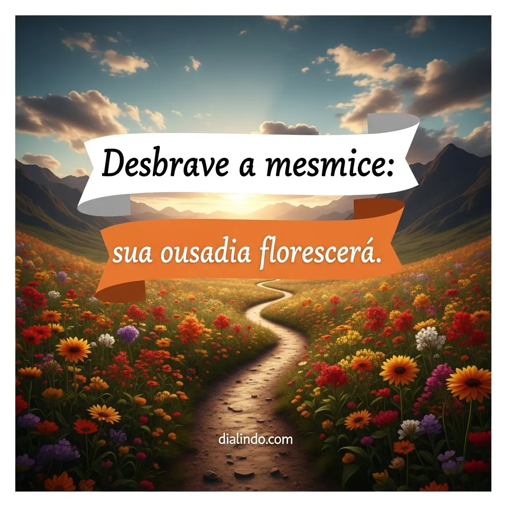 Ousadia: Floresça Além da Rotina