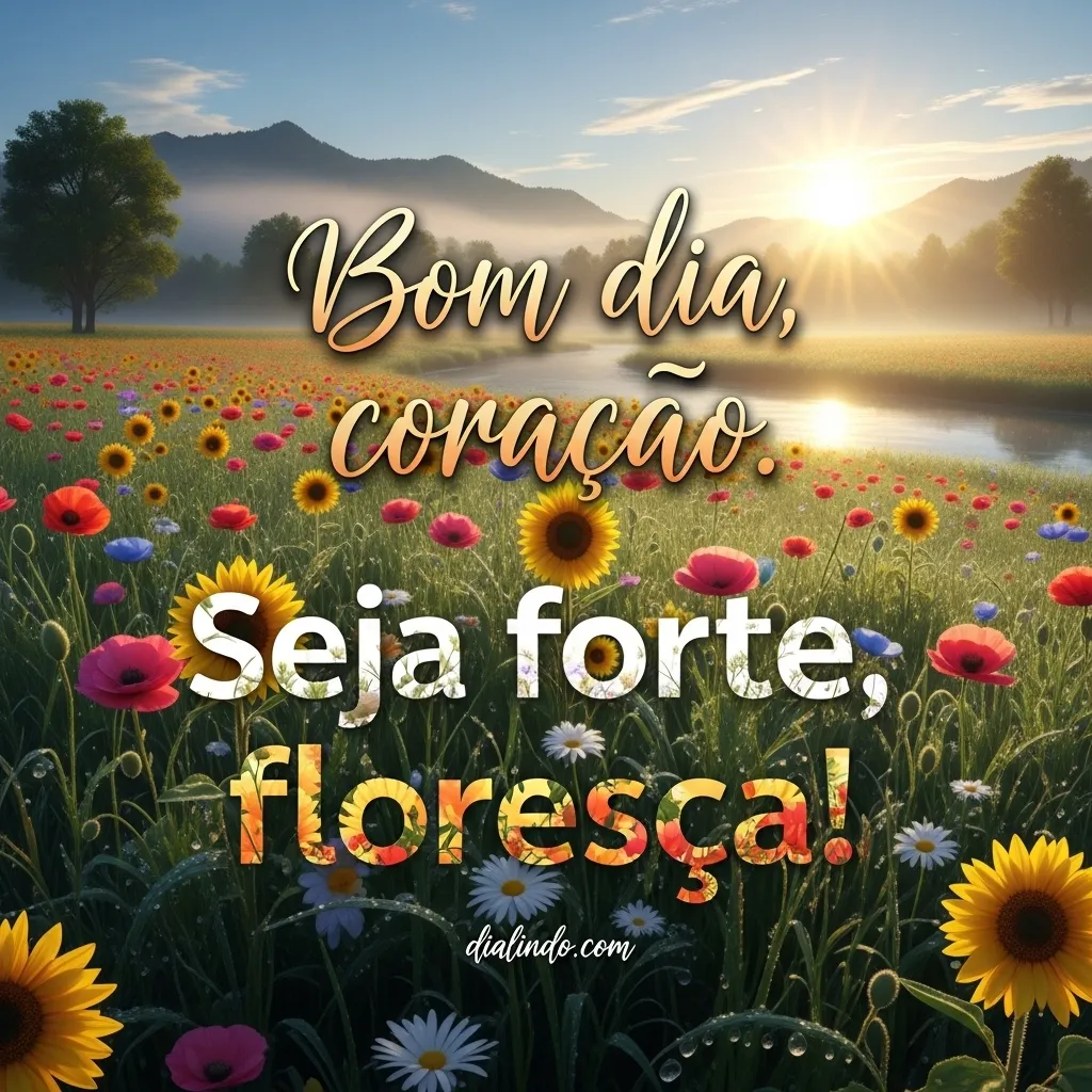 Floresça, Coração Forte