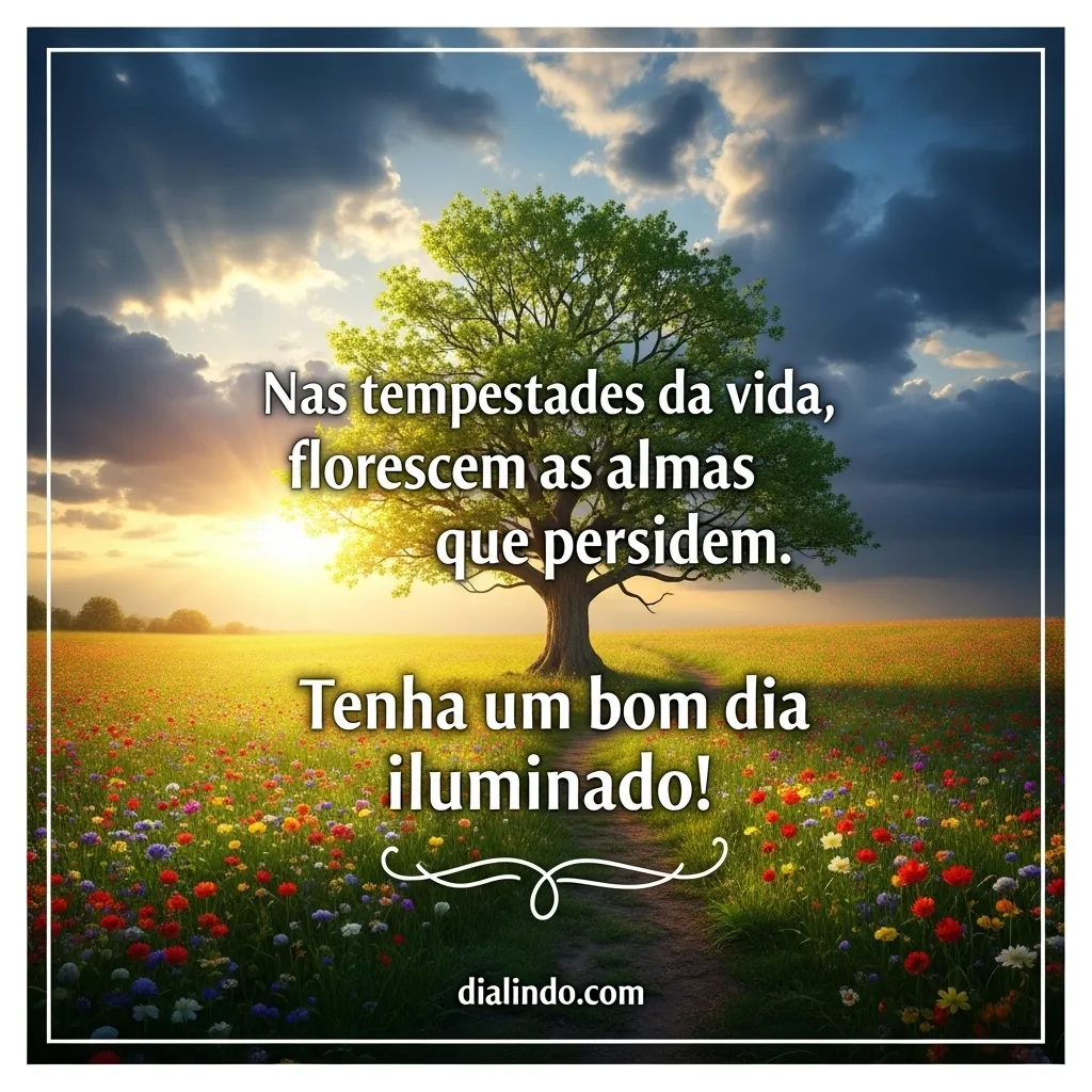 Florescendo na Tempestade da Vida
