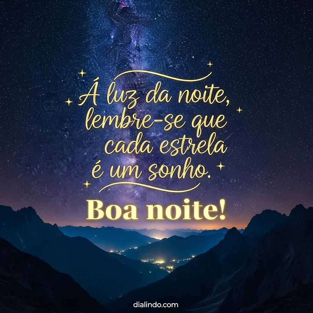 Sonhos Brilhando na Noite
