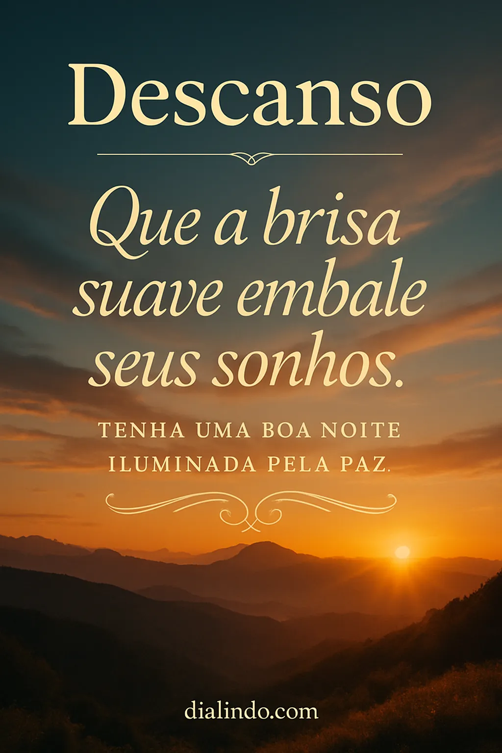 Sonhos Abençoados pela Brisa da Paz