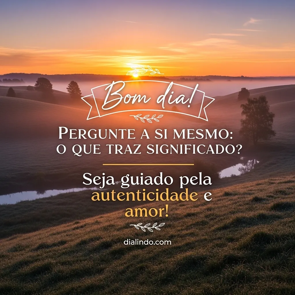 Significado Através da Autenticidade