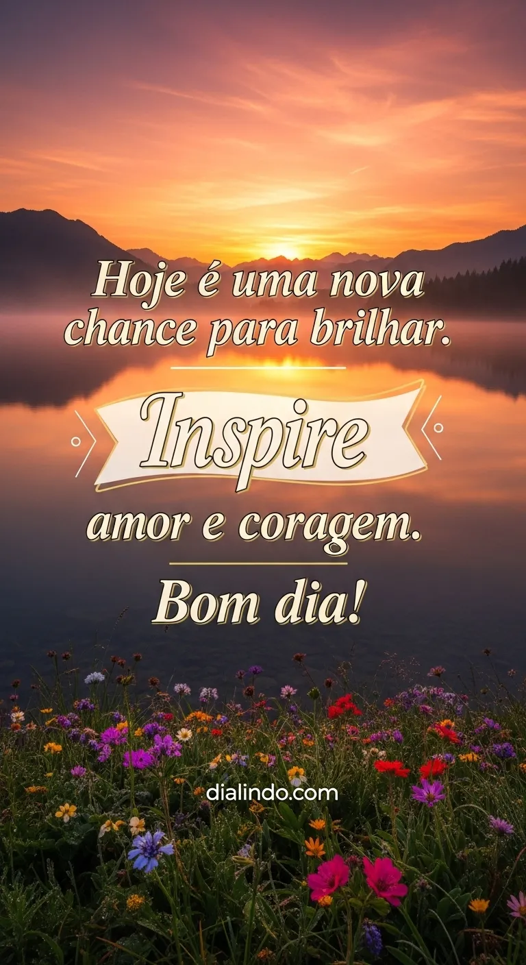 Brilhe com Amor e Coragem