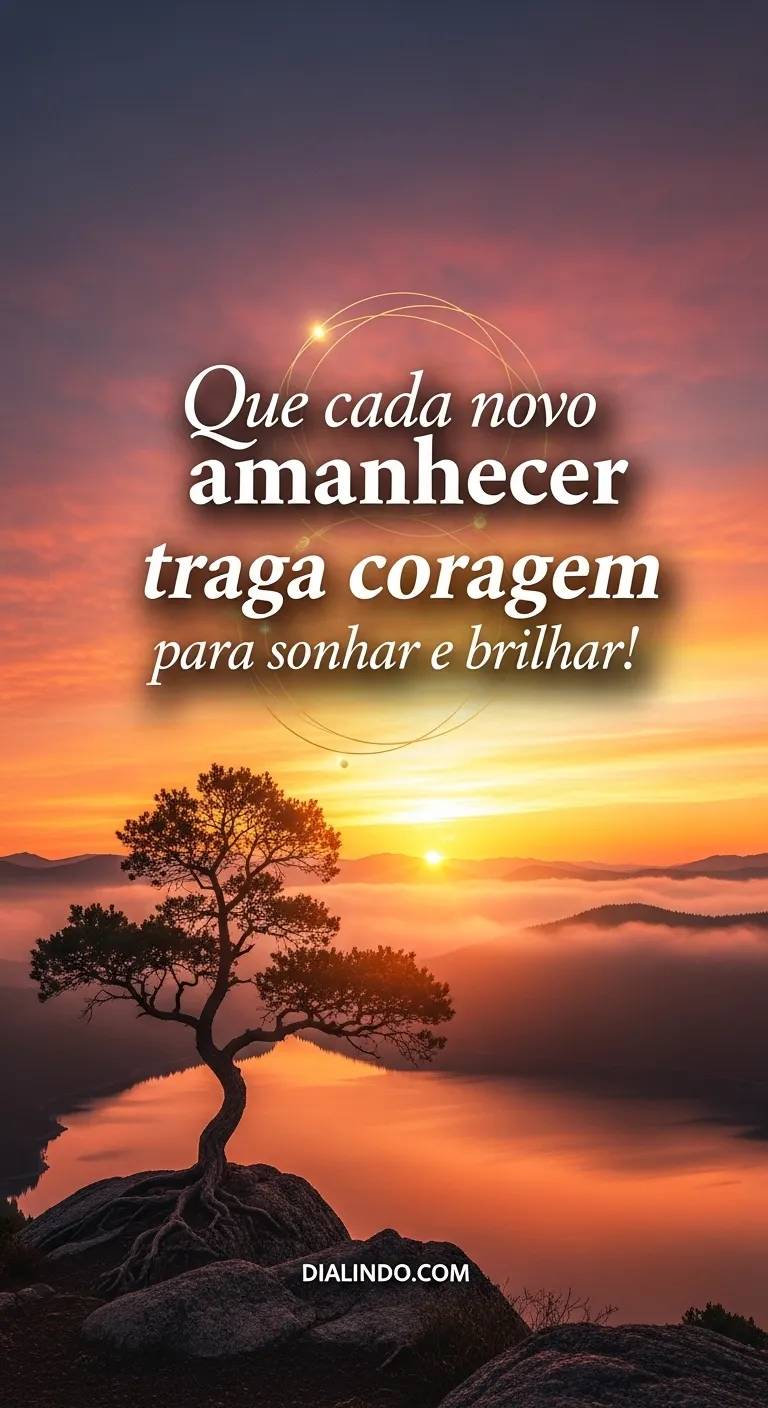 Coragem para Brilhar a Cada Amanhecer