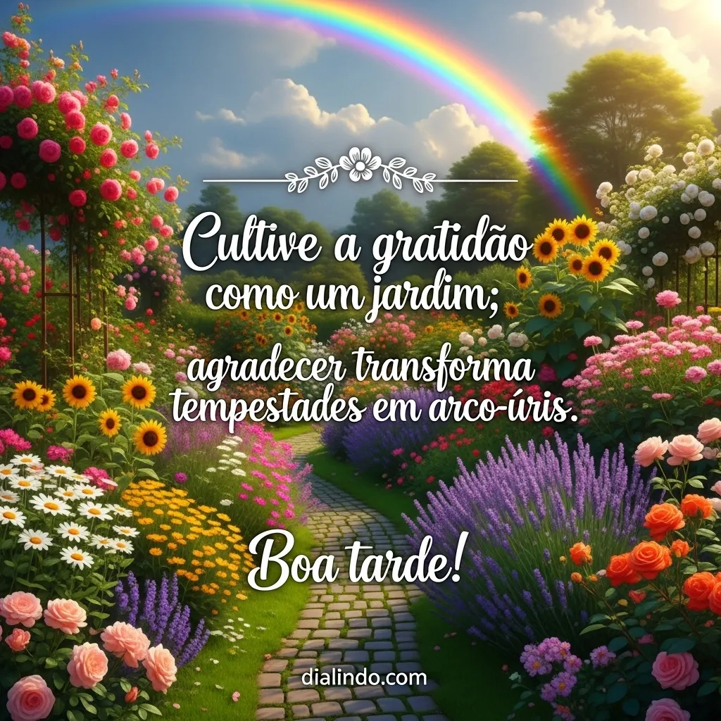 Gratidão: Do Caos ao Colorido