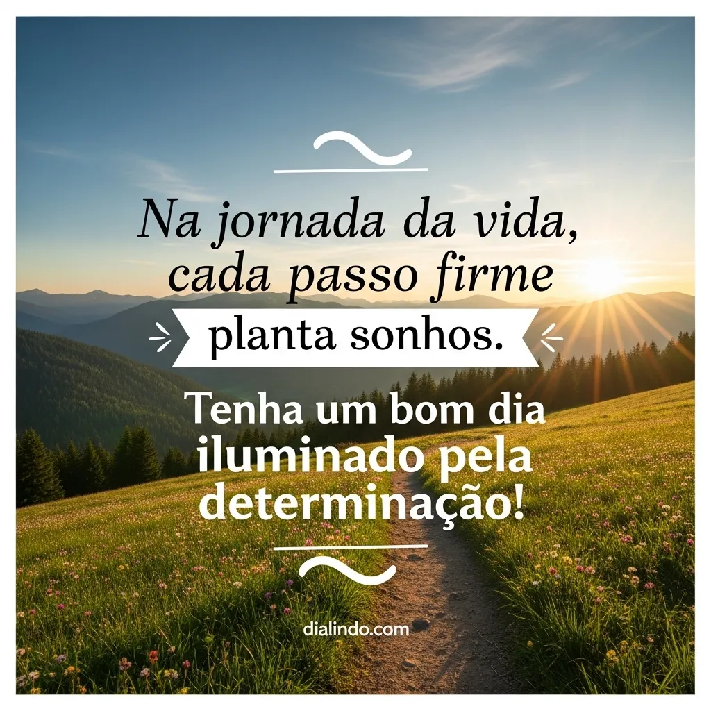 Passos Firmes, Sonhos Iluminados