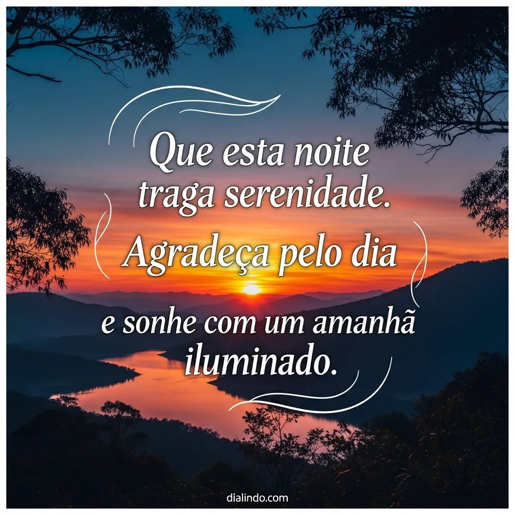 Serenidade e Sonhos Iluminados