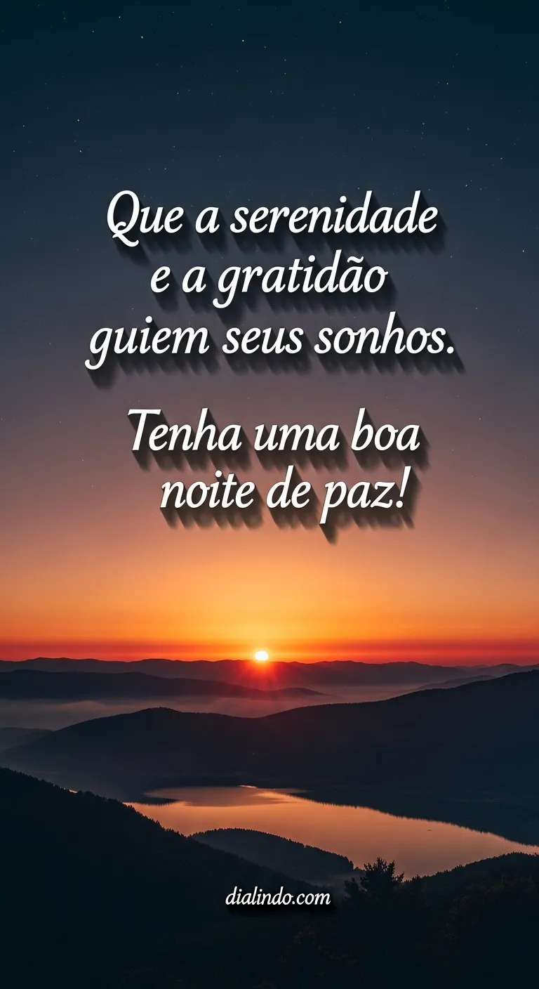 Sonhos Serenos e Gratos