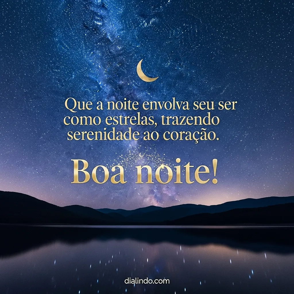 Serenidade Estelar da Noite