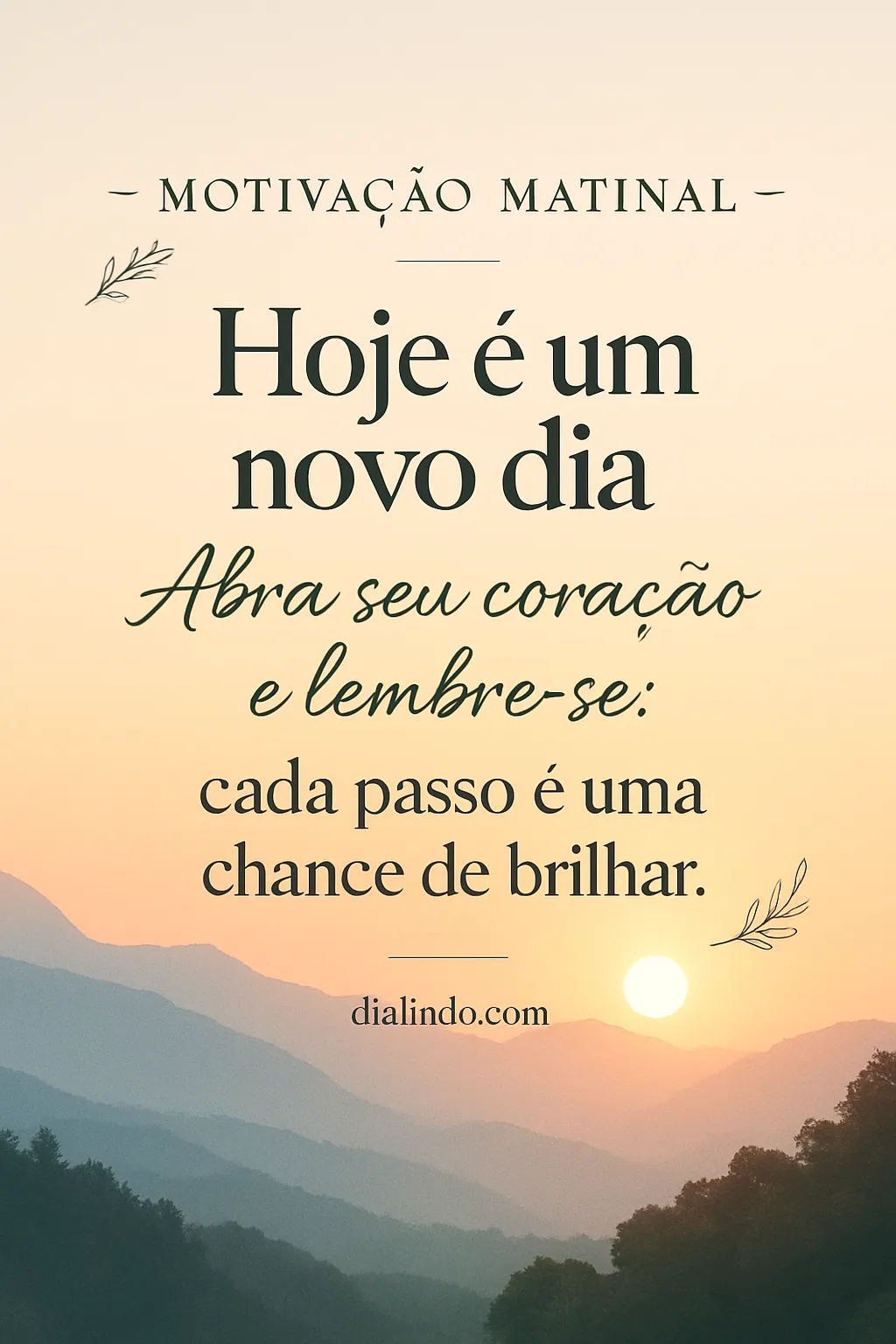 Brilhe a Cada Novo Amanhã