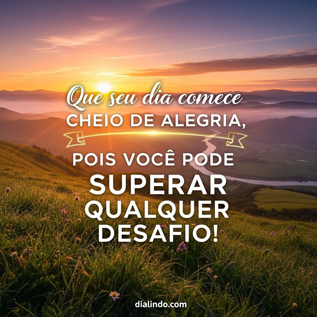 Alegria na Superação Diária