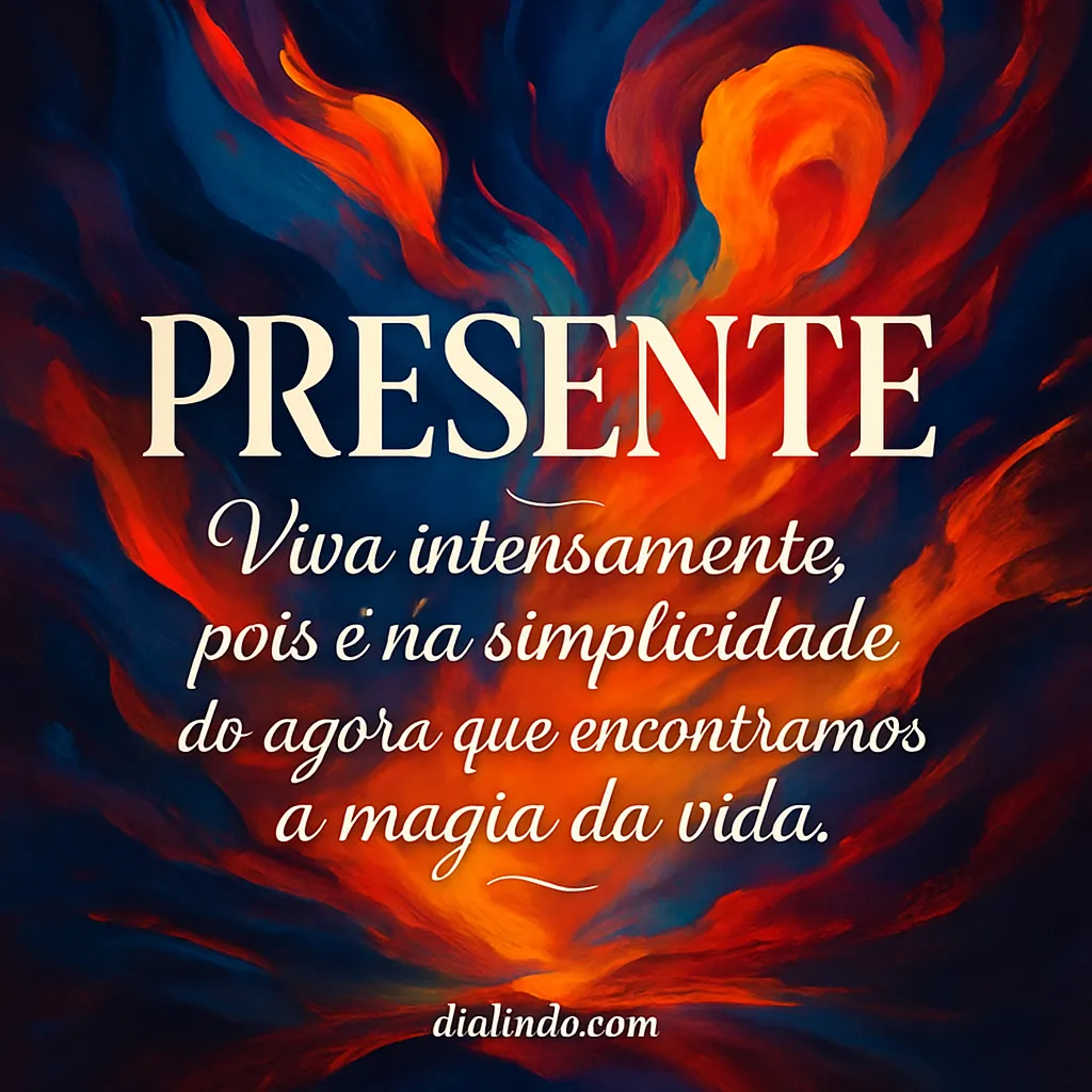 Magia da Simplicidade Presente