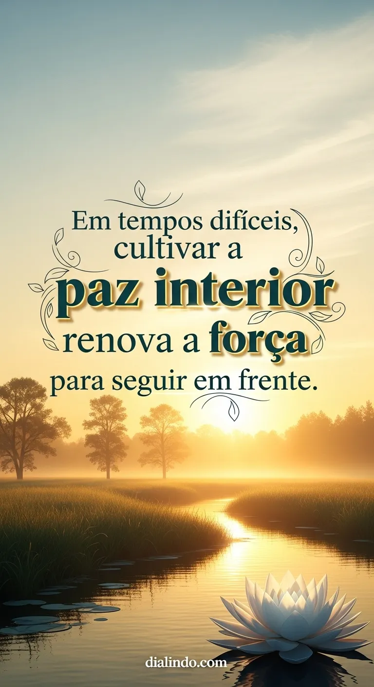 Renovação da Alma em Tempestade