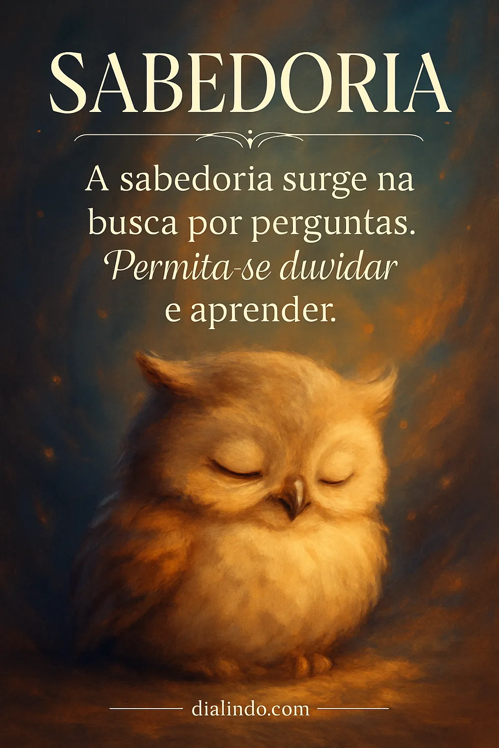 Busca pela Sabedoria nas Dúvidas