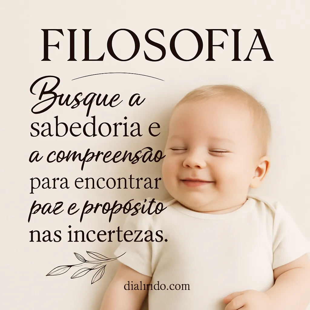 Sabedoria nas Incertezas da Vida