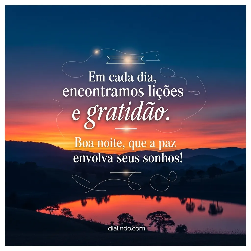 Lições Diárias de Gratidão e Paz