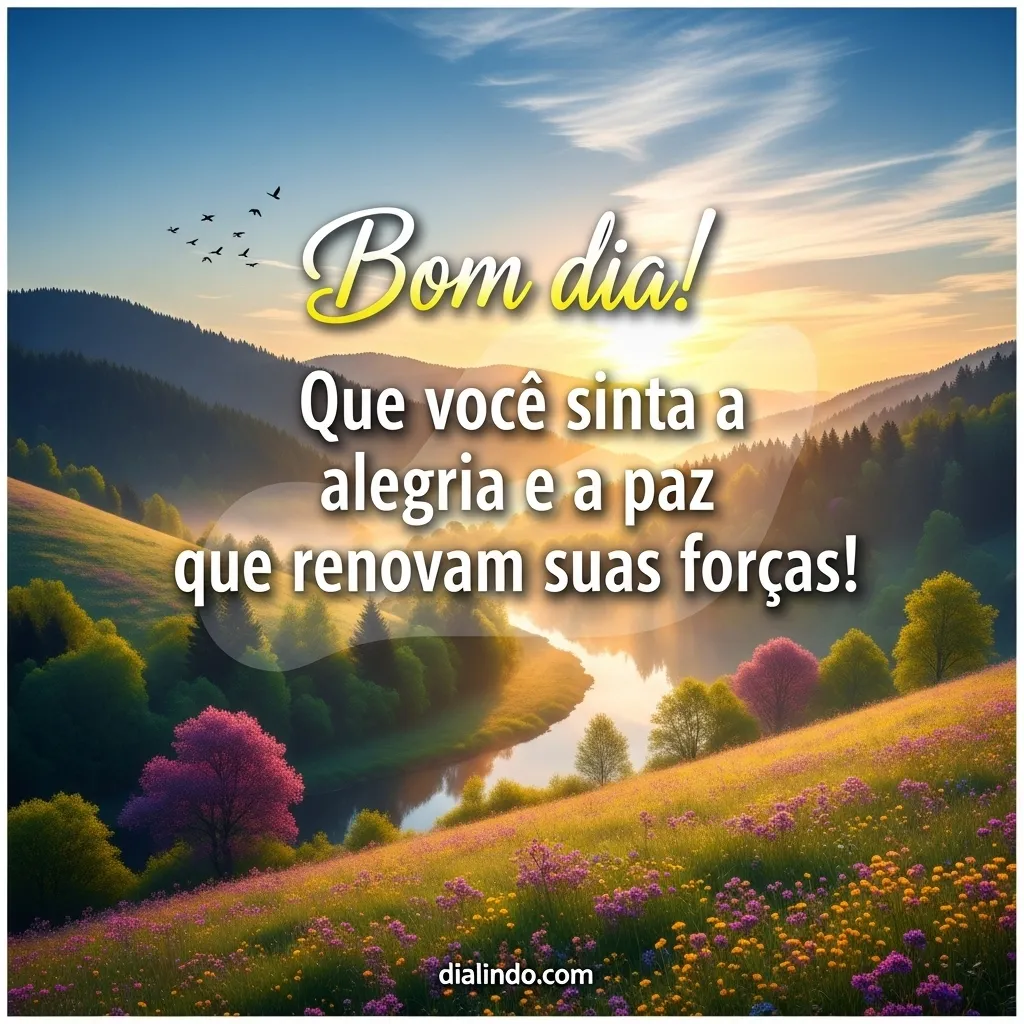 Renovação de Alegria e Paz