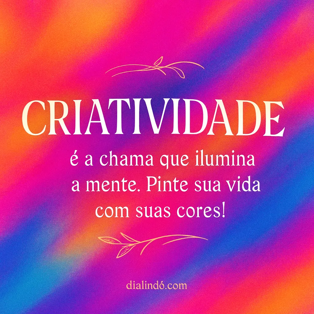 Pinte Sua Vida de Criatividade