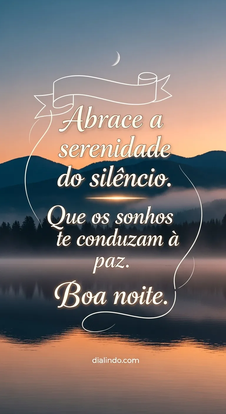 Silêncio que Nutre Sonhos Serenos