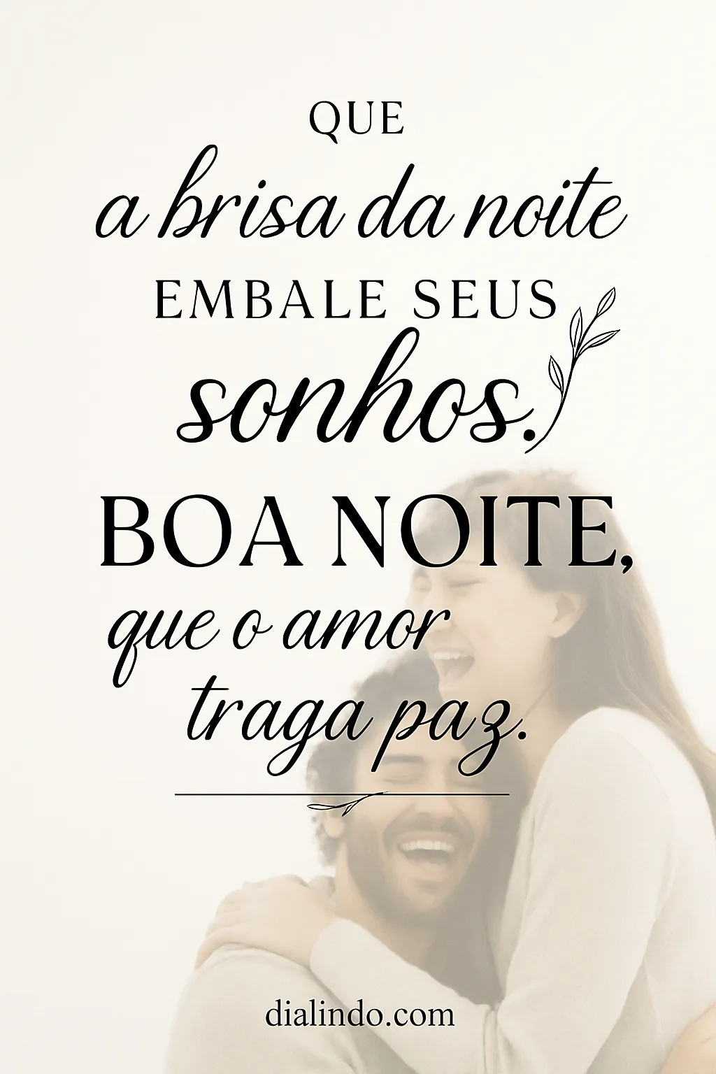 Sonhos Abençoados na Noite Sereno