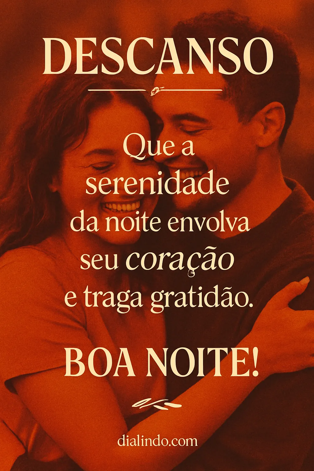 Noite de Serenidade e Gratidão