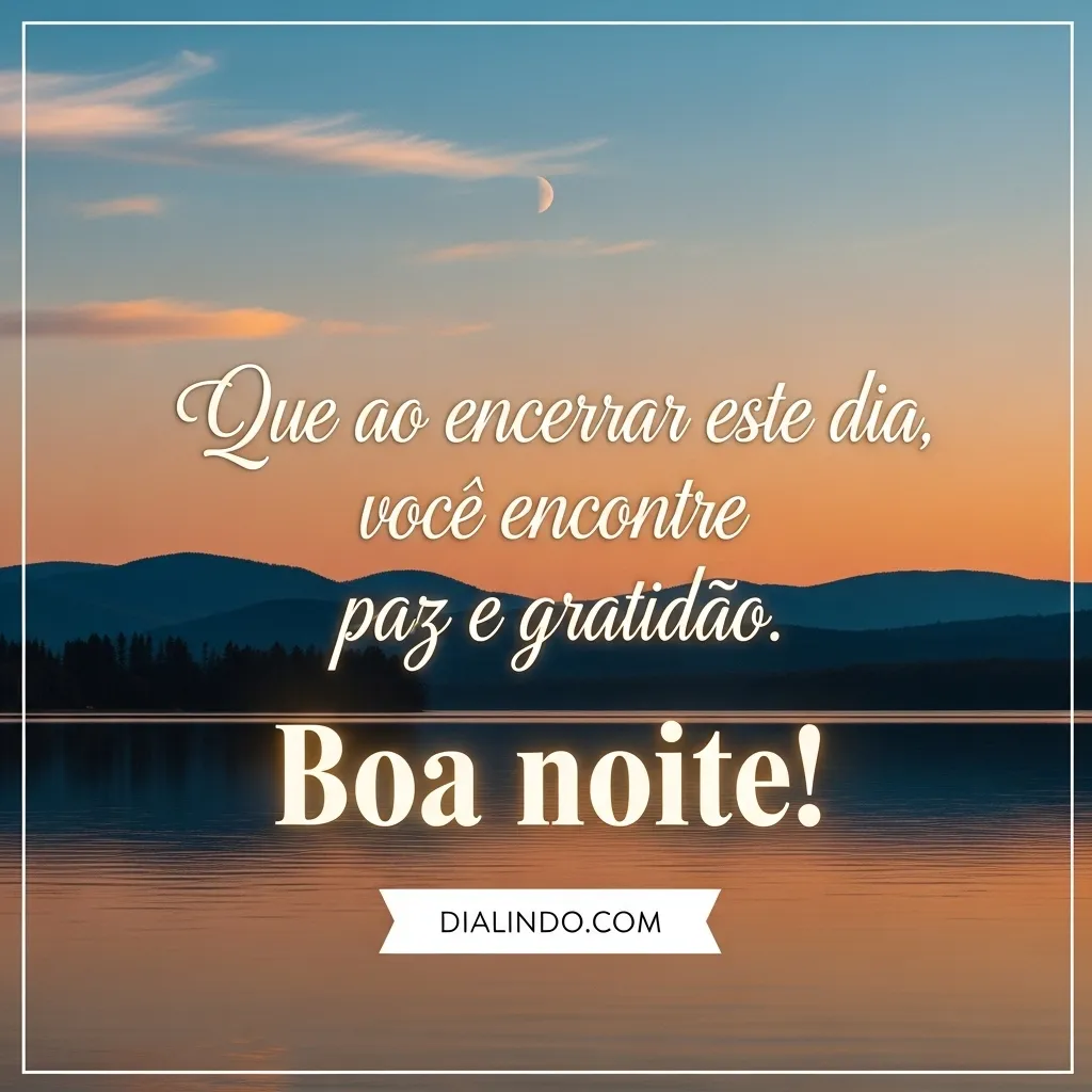 Noite de Paz e Gratidão