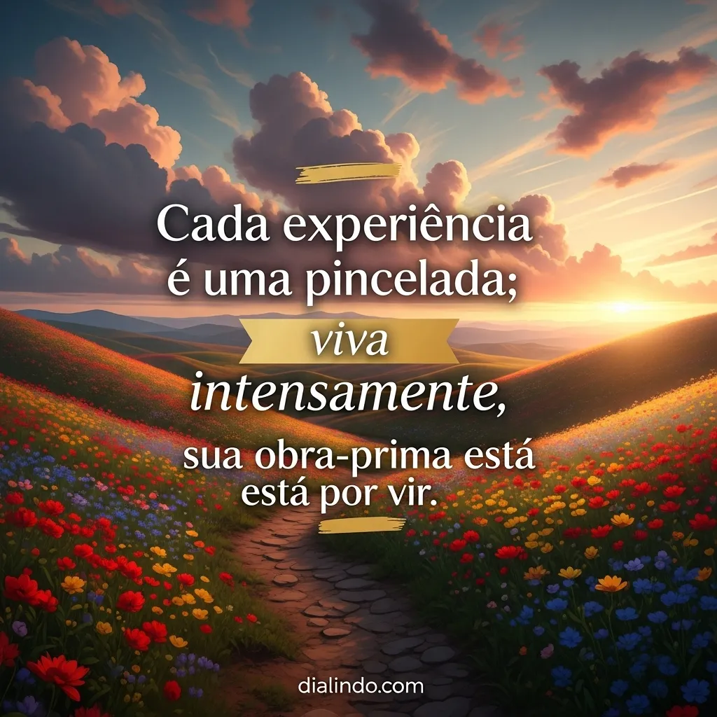 Pinceladas da Vida em Ação