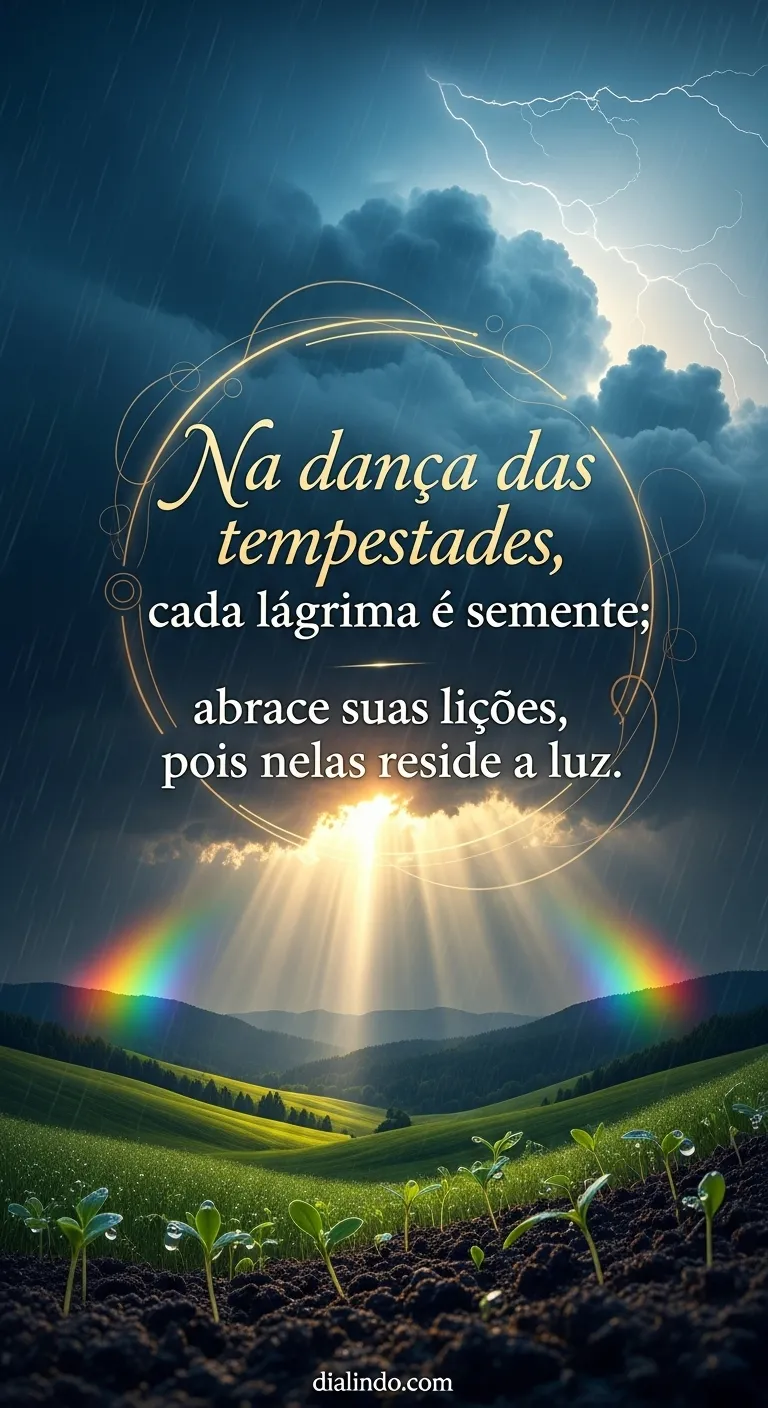 Sementes de Luz nas Tempestades